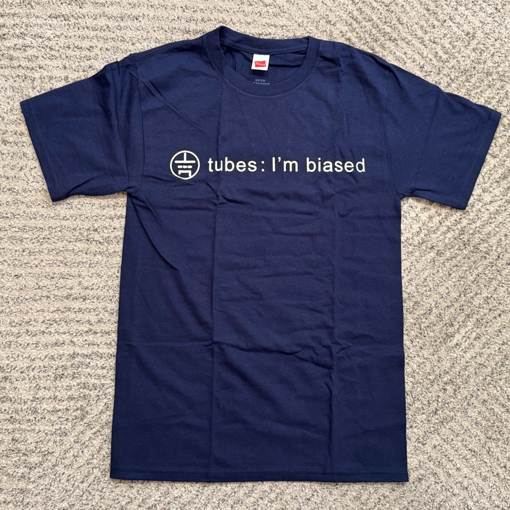 Manley Labs T-Shirt – Navy Blue – Size Small